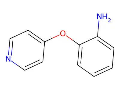 2-(Pyridin-4-yloxy)aniline structure