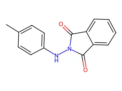 2-(4-toluidino)-1H-isoindole-1,3(2H)-dione structure