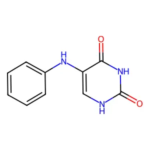 5-Phenylamino-1H-pyrimidine-2,4-dione structure