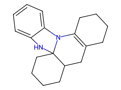 6,7,8,9,9a,10,11,12,13,14-decahydro-5H-benzimidazo[2,1-e]acridine structure