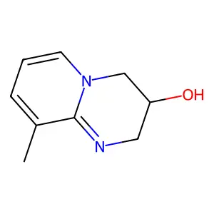 9-methyl-3,4-dihydro-2H-pyrido[1,2-a]pyrimidin-3-ol structure