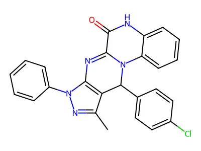 C25H18ClN5O structure