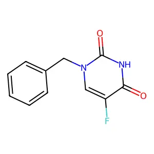1-Benzyl-5-fluoropyrimidine-2,4(1h,3h)-dione structure