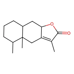 Eremophilenolide structure
