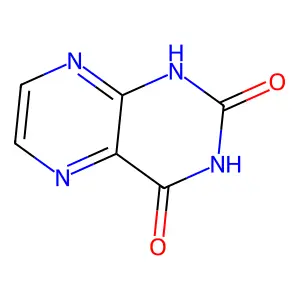 2,4-二羟基蝶啶 structure