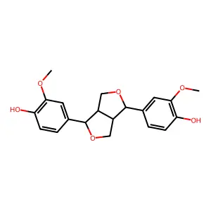 松脂酚 structure