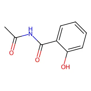 Salacetamide structure