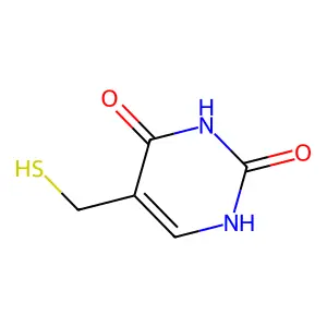 5-(Mercaptomethyl)-2,4(1H,3H)-pyrimidinedione structure