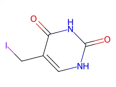5-(iodomethyl)-1H-pyrimidine-2,4-dione structure