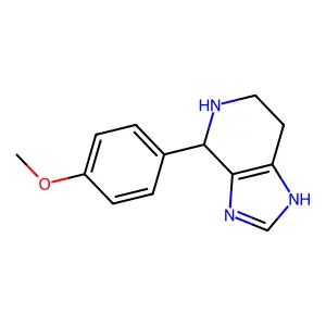 4-(4-Methoxyphenyl)-4,5,6,7-tetrahydro-3h-imidazo[4,5-c]pyridine structure