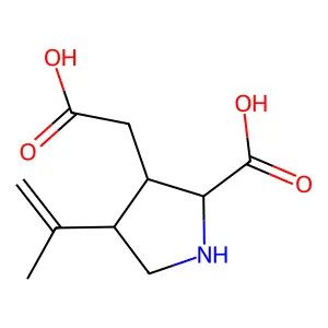 红藻氨酸 structure