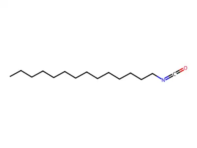 Tetradecyl isocyanate structure