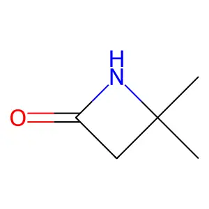 4,4-Dimethylazetidin-2-one structure
