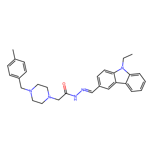 C29H33N5O structure