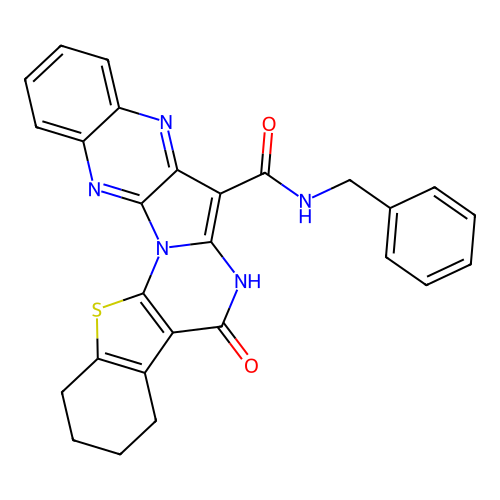 C27H21N5O2S structure