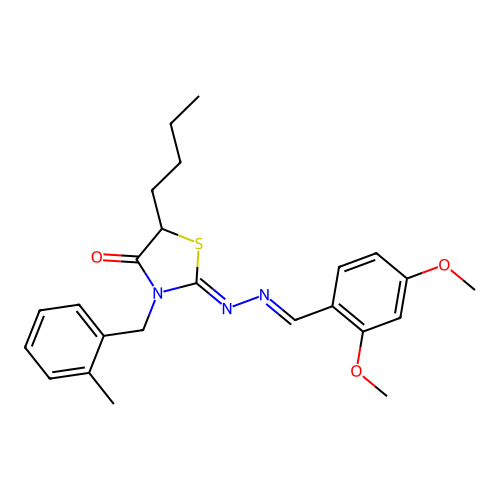 C24H29N3O3S structure