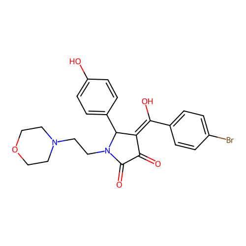 C23H23BrN2O5 structure