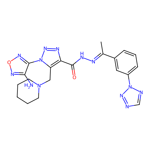 C20H23N13O2 structure