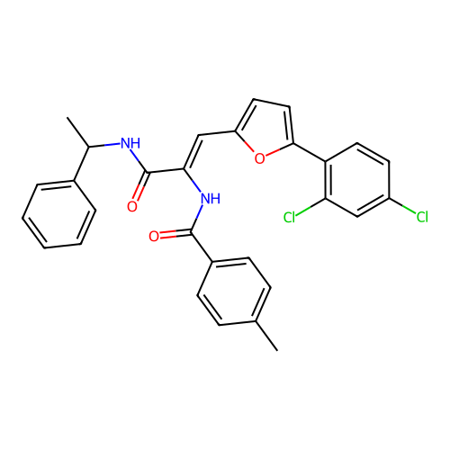 C29H24Cl2N2O3 structure