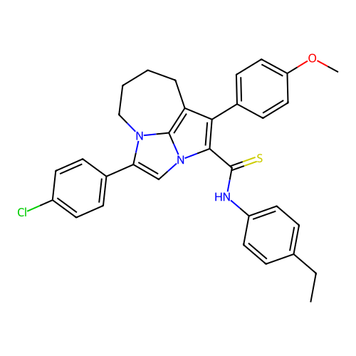 C32H30ClN3OS structure