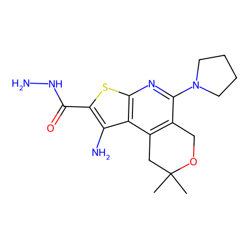 C17H23N5O2S structure