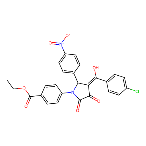 C26H19ClN2O7 structure