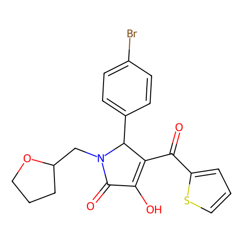 C20H18BrNO4S structure