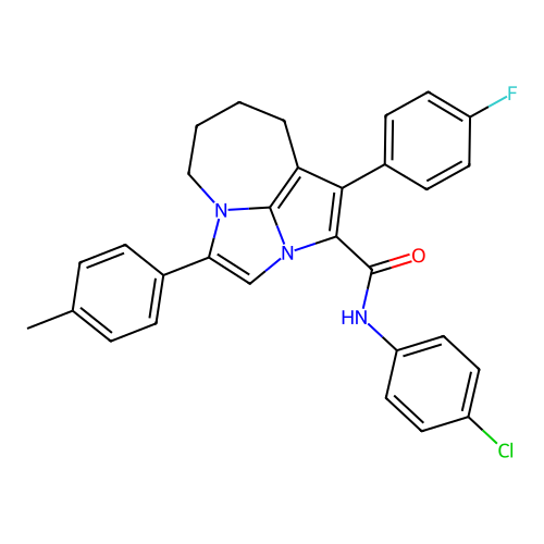 C30H25ClFN3O structure