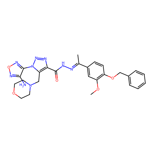 C26H29N9O5 structure