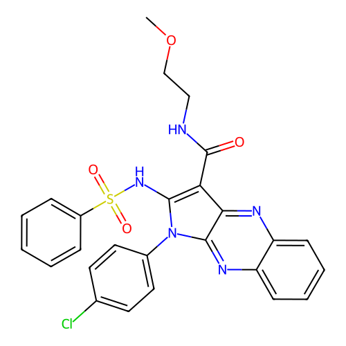 C26H22ClN5O4S structure