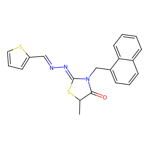 C20H17N3OS2 structure