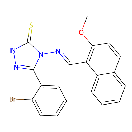 C20H15BrN4OS structure