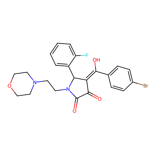 C23H22BrFN2O4 structure