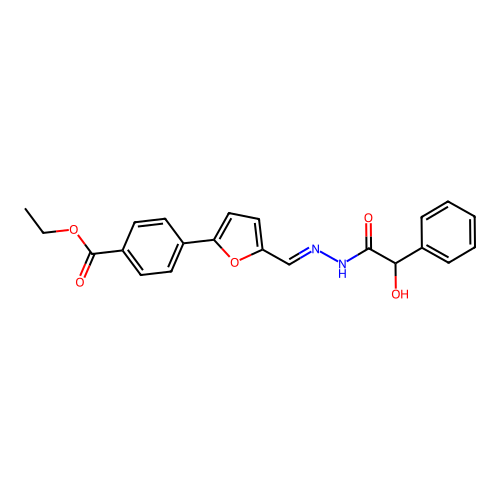C22H20N2O5 structure