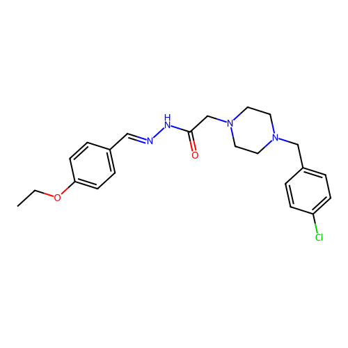 C22H27ClN4O2 structure