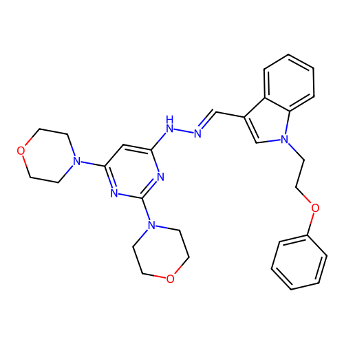 C29H33N7O3 structure