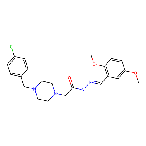 C22H27ClN4O3 structure