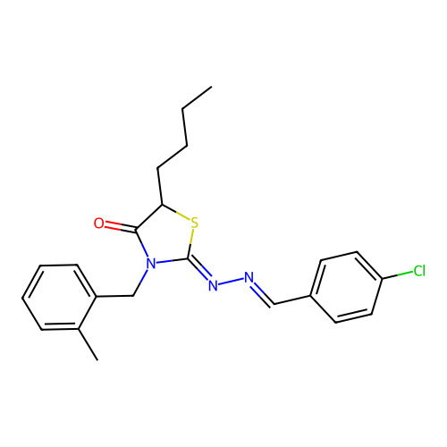 C22H24ClN3OS structure
