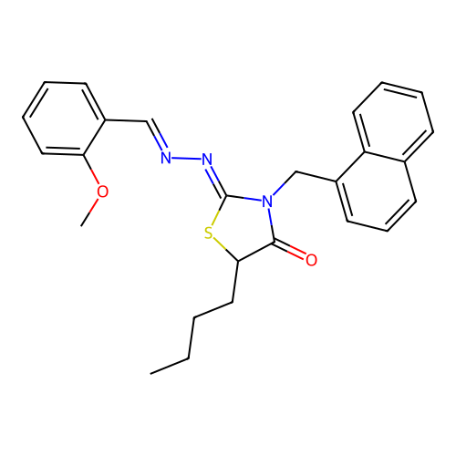 C26H27N3O2S structure