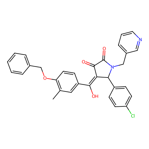 C31H25ClN2O4 structure