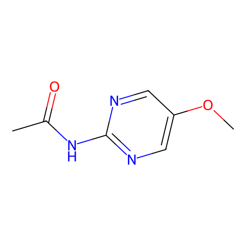 Acetamide, N-(5-methoxy-2-pyrimidinyl)- structure