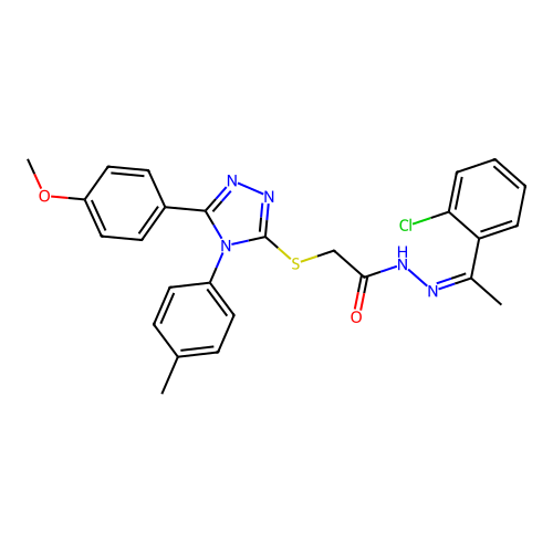 C26H24ClN5O2S structure