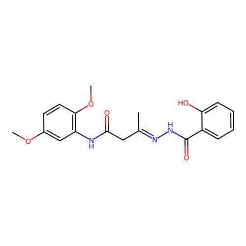 C19H21N3O5 structure