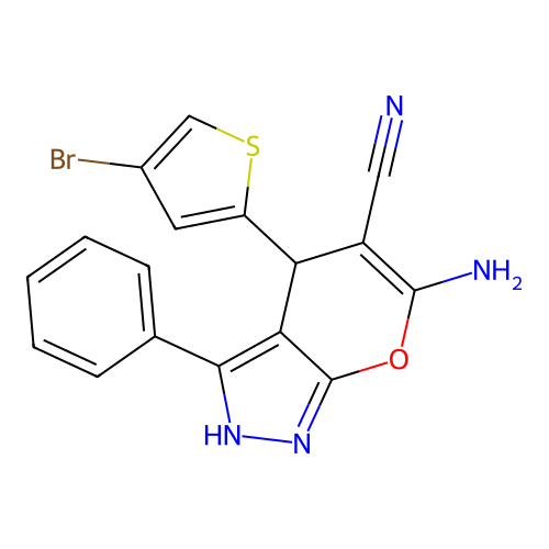 C17H11BrN4OS structure