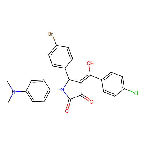 C25H20BrClN2O3 structure