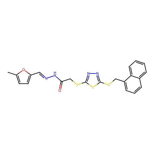 C21H18N4O2S3 structure