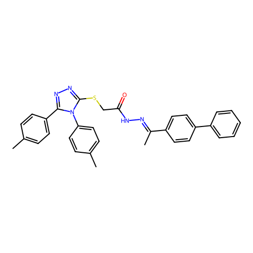 C32H29N5OS structure