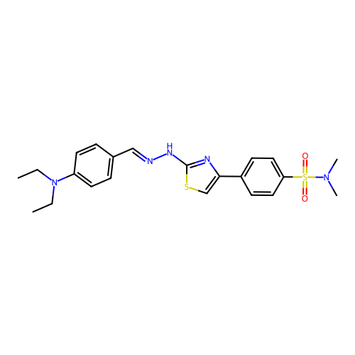 C22H27N5O2S2 structure