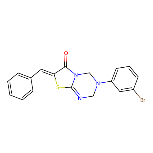 C18H14BrN3OS structure
