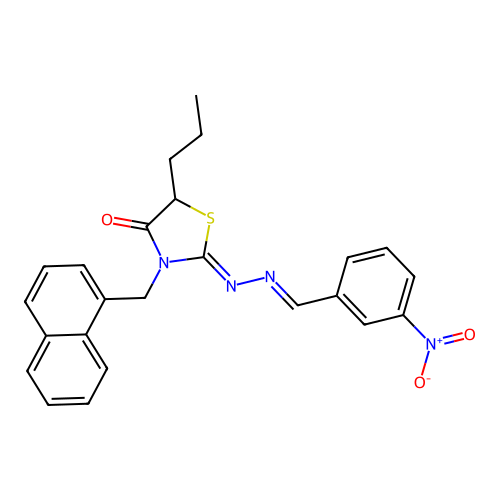 C24H22N4O3S structure